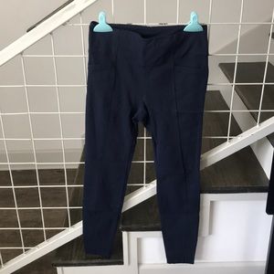 Never Worn Navy Athleta Leggings